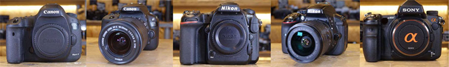 used dslr camera equipment