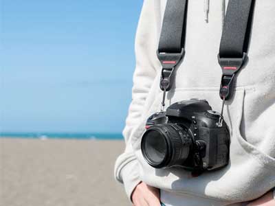 Peak design black camera strap